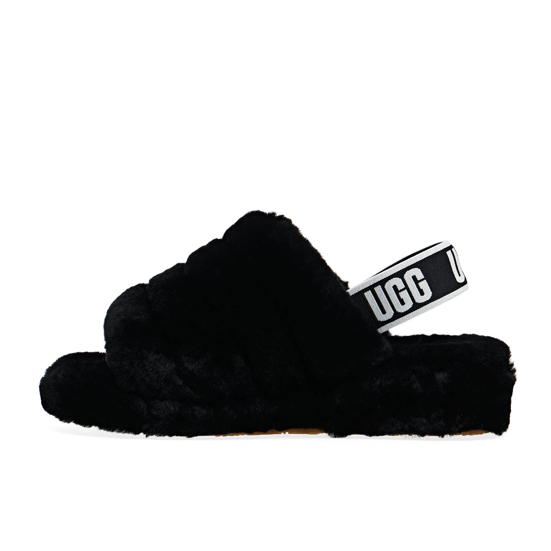 UGG Fluff Yeah Logo Womens Slippers - Image 2