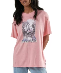 Afends Our World Womens Short Sleeve T-Shirt