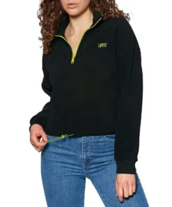 Levi's Trekker Quarter Zip Womens Sweater