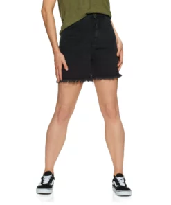 Afends Shelby Organic Denim Cut Off Womens Shorts