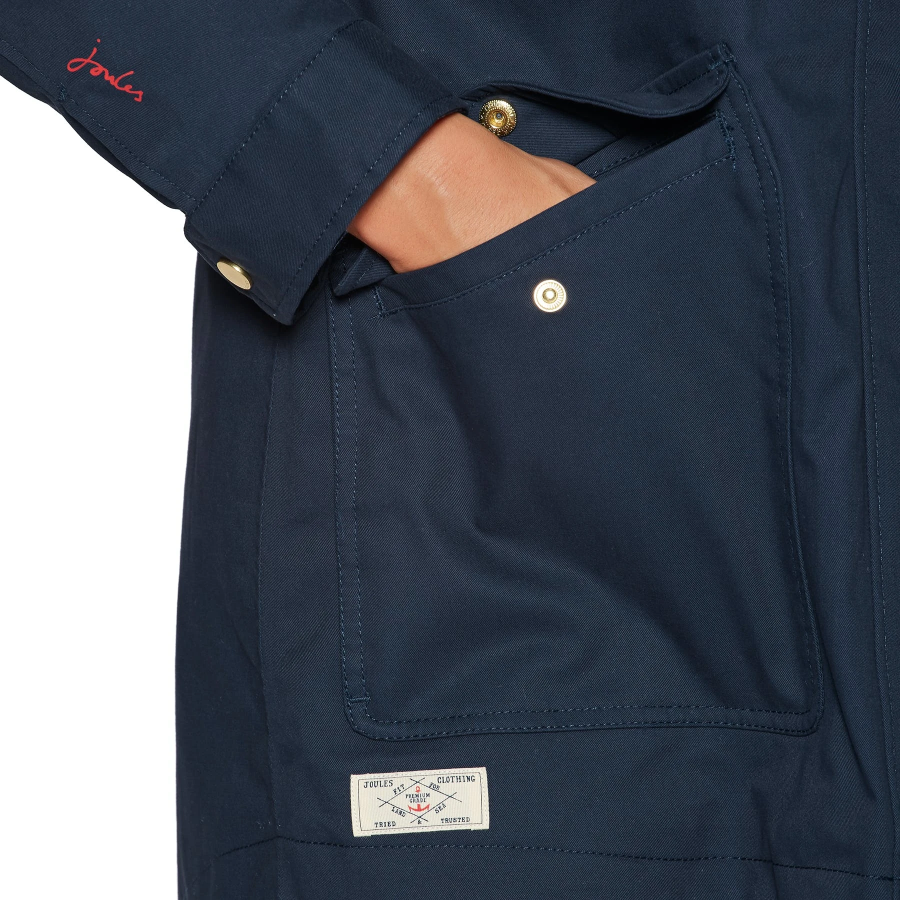 Joules Coast Womens Waterproof Jacket - Image 7