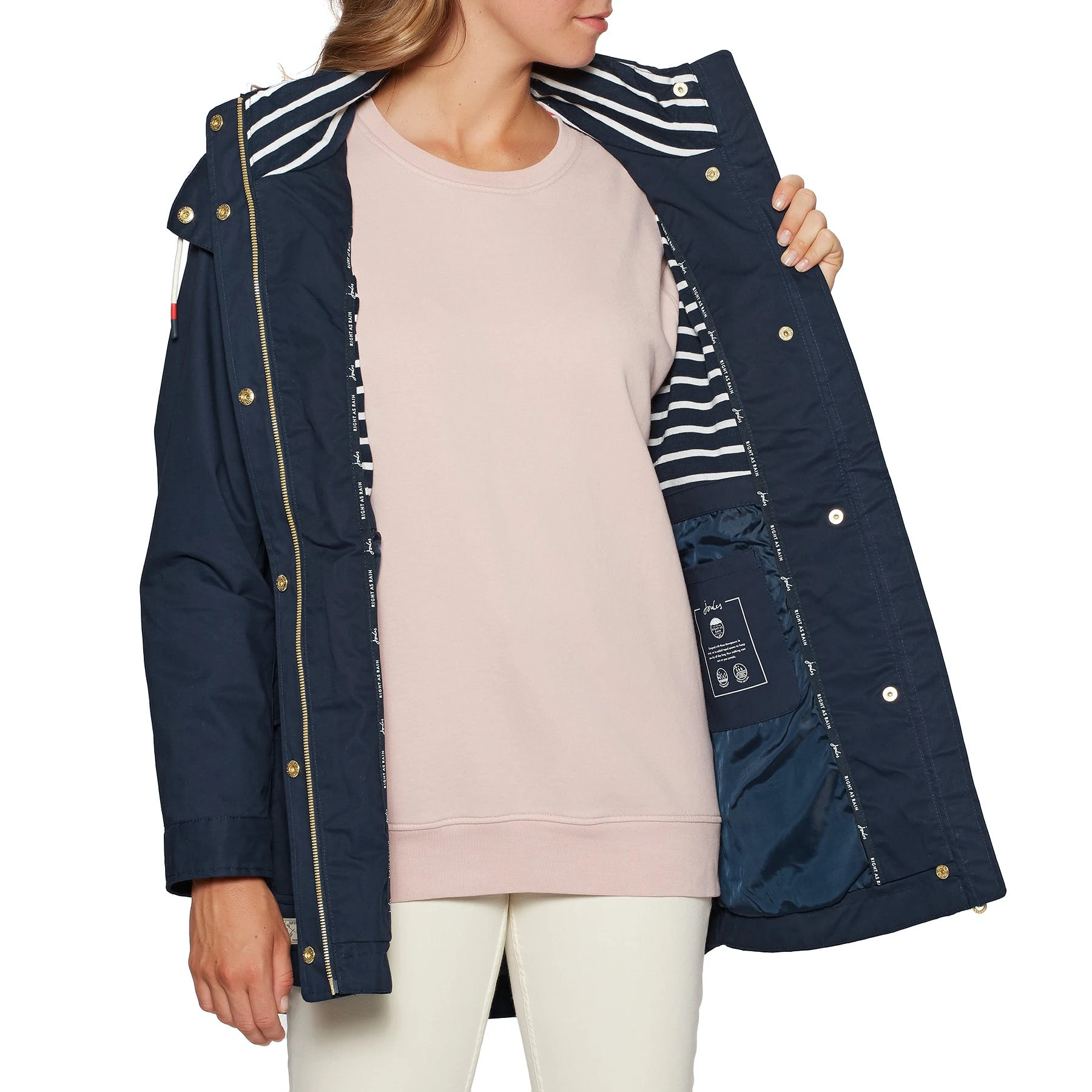 Joules Coast Womens Waterproof Jacket - Image 9