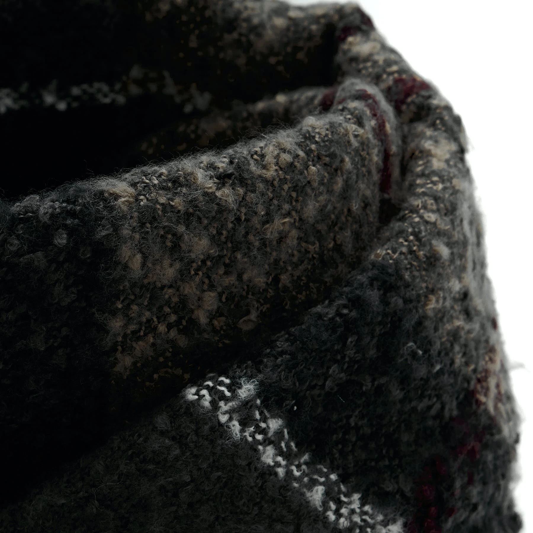Barbour Boucle Tartan Womens Scarf - Image 3