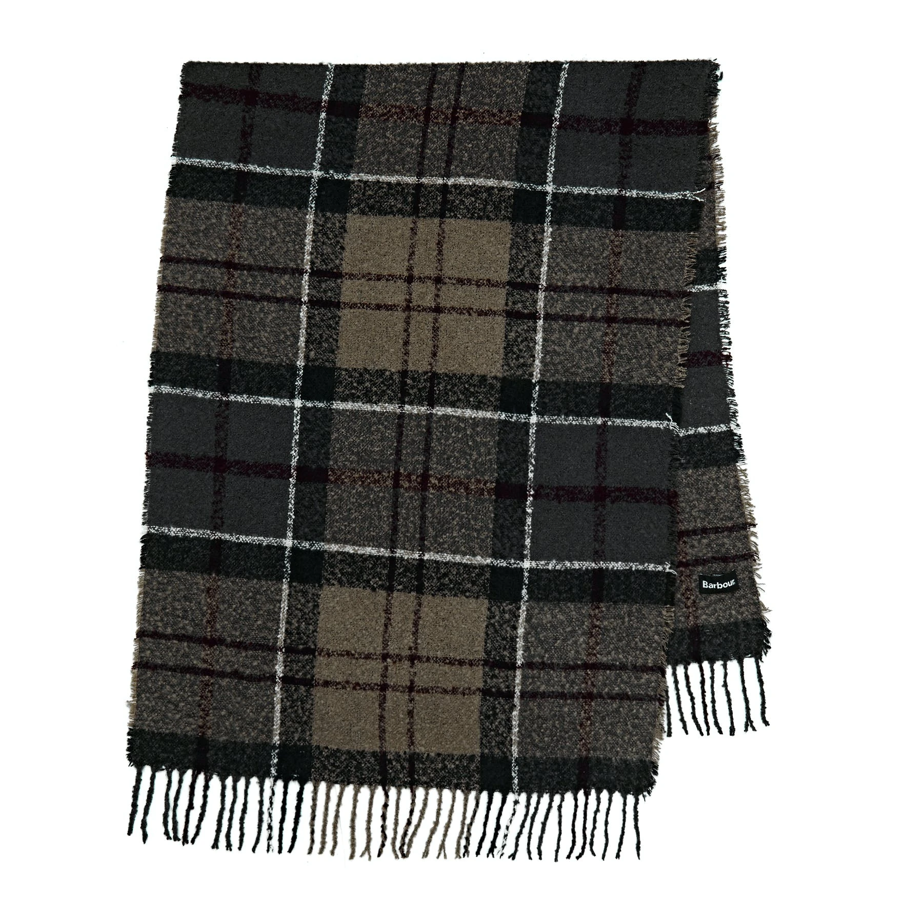 Barbour Boucle Tartan Womens Scarf