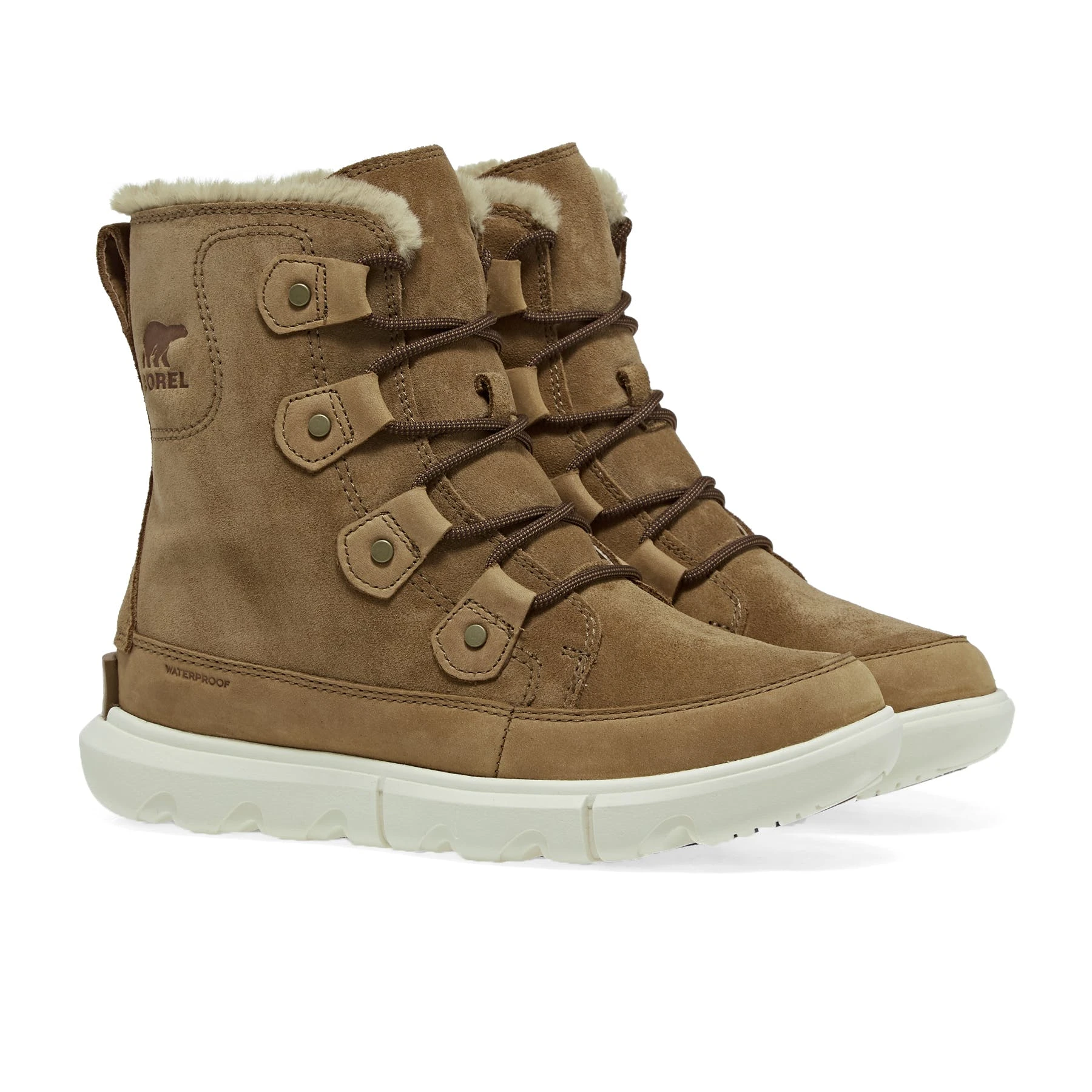 Sorel Explorer II Joan Faux Fur WP Womens Boots - Image 3