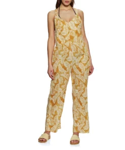 Rip Curl Summer Palm Romper Jumpsuit