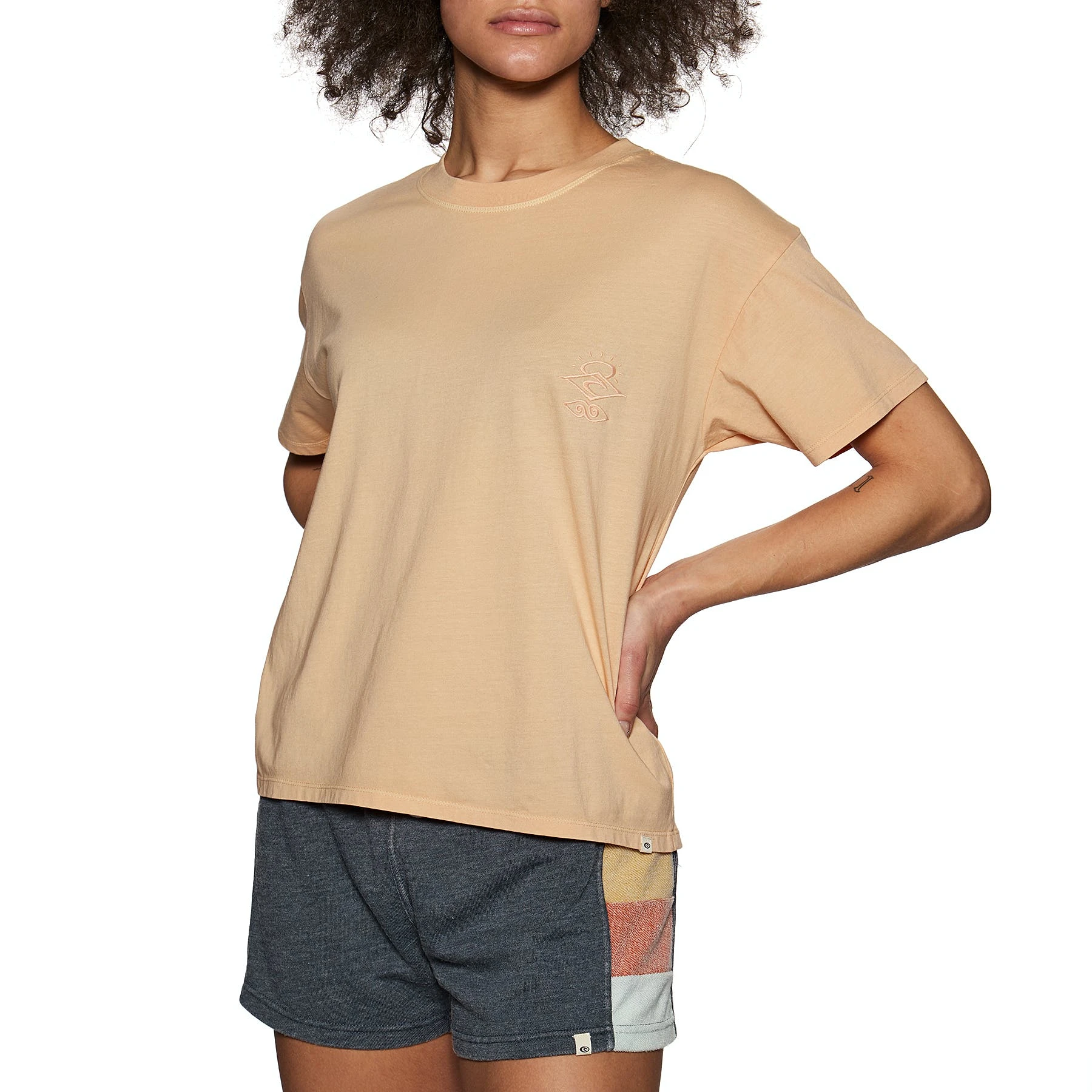 Rip Curl Search Icon Womens Short Sleeve T-Shirt