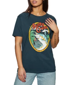 Salty Crew La Playa Boyfriend Womens Short Sleeve T-Shirt