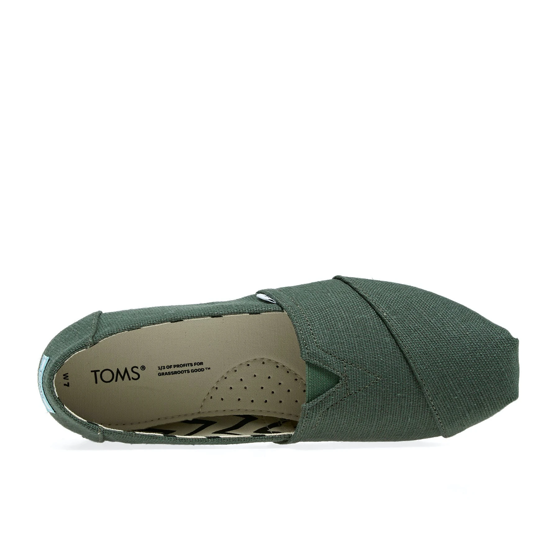 Toms Heritage Alpargata Womens Slip On Shoes - Image 5