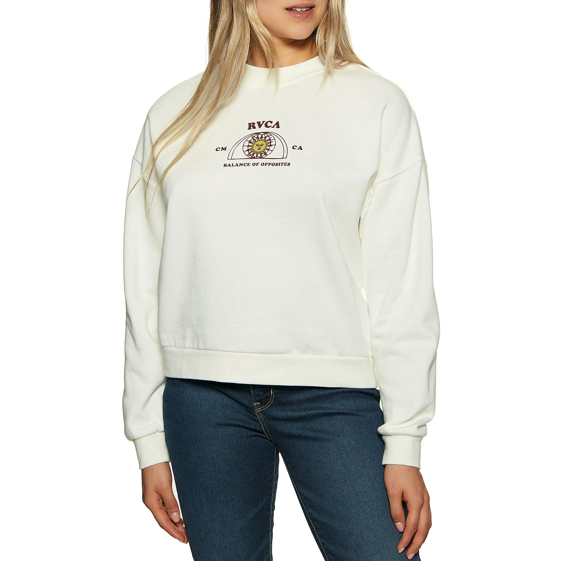 RVCA West Crew Womens Sweater