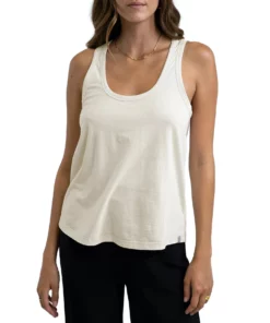Rhythm Classic Scoop Womens Tank Vest