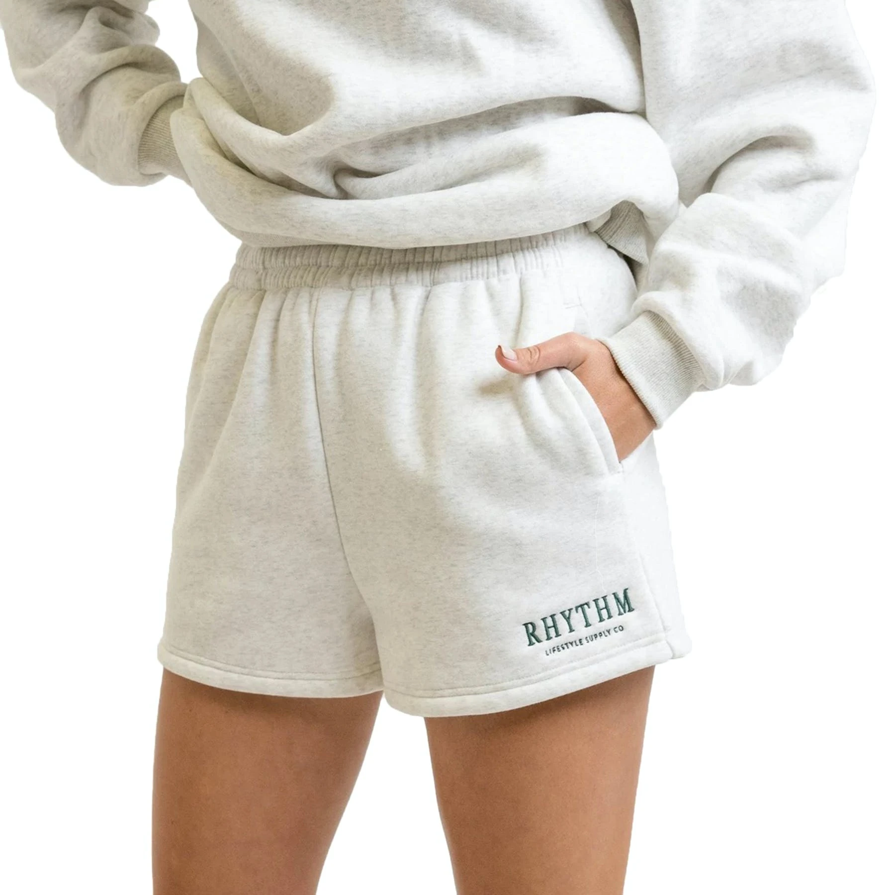 Rhythm College Sweat Womens Shorts - Image 2