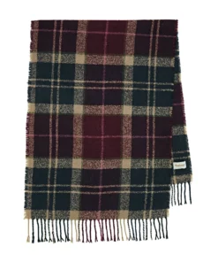Barbour Boucle Tartan Womens Scarf