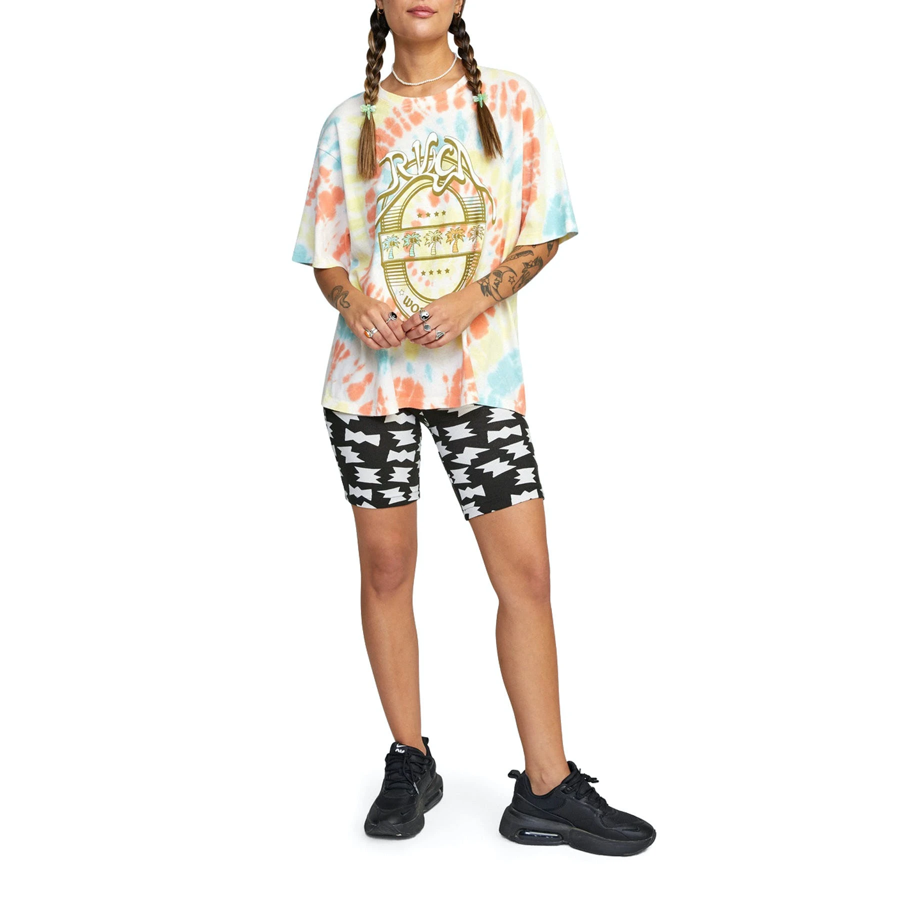 RVCA World Tour Womens Short Sleeve T-Shirt - Image 4