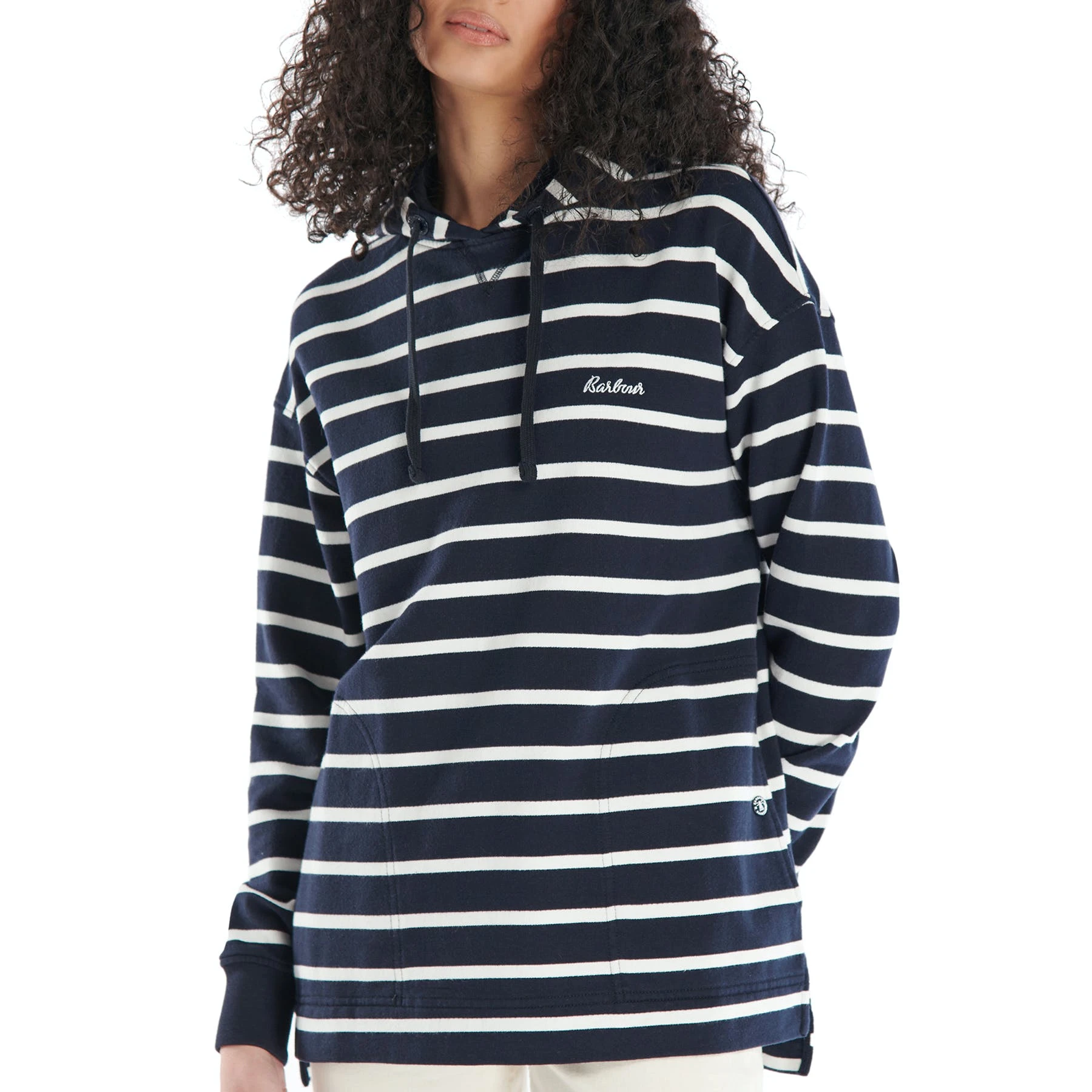 Barbour Harebell Overlayer Womens Pullover Hoodie