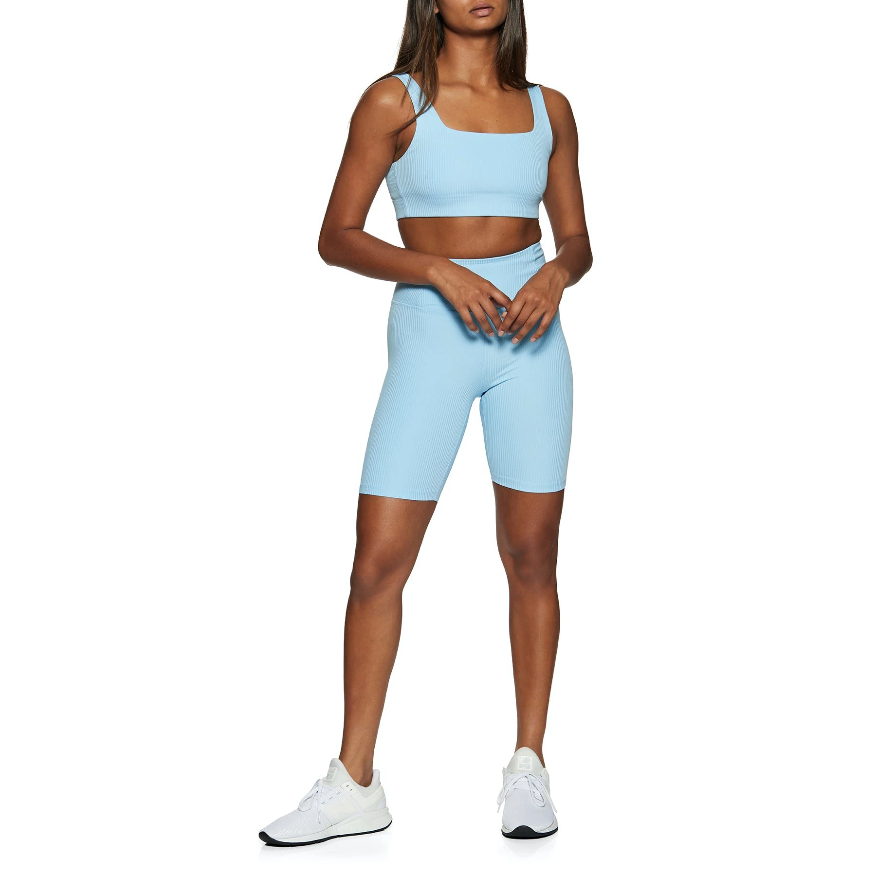 Girlfriend Collective Compressive Rib Bike Womens Cycling Shorts - Image 3