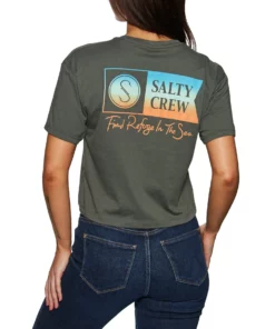 Salty Crew Alpha Gradient Skimmer Womens Short Sleeve T-Shirt