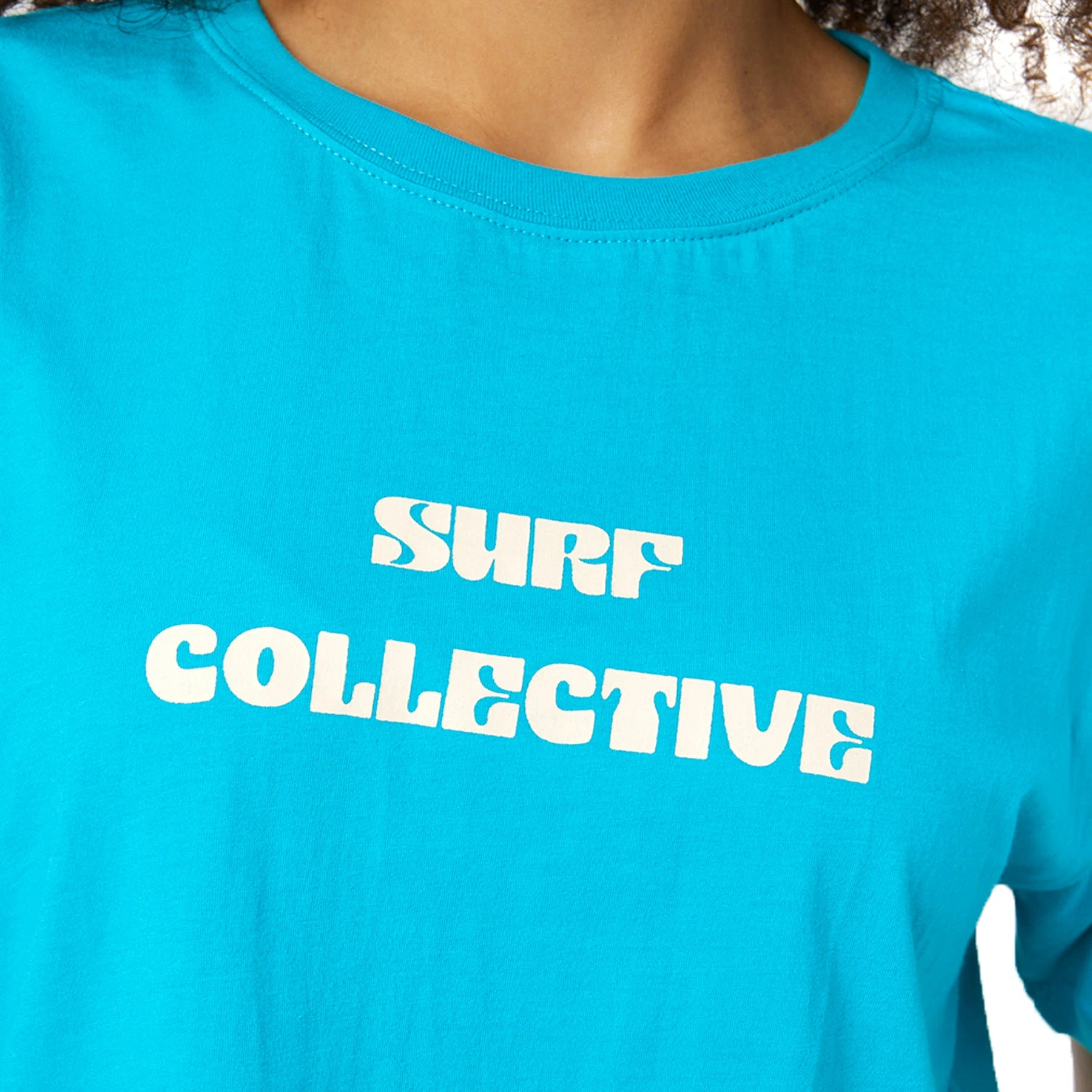 Rip Curl Women + Waves Surf Crop Womens Short Sleeve T-Shirt - Image 4