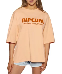 Rip Curl Surf Spray Heritage Womens Short Sleeve T-Shirt