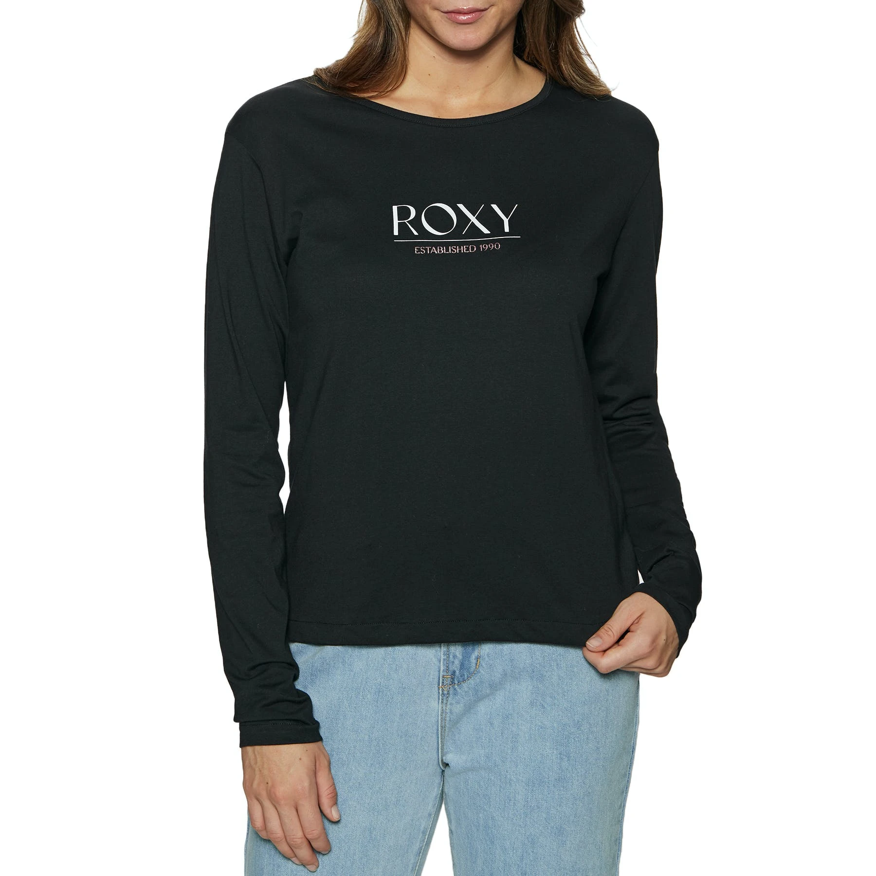 Roxy Magic White Womens Long Sleeve T-Shirt
