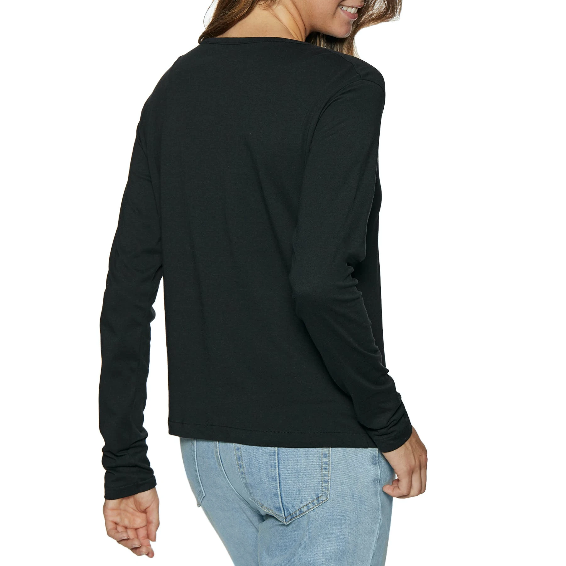 Roxy Magic White Womens Long Sleeve T-Shirt - Image 2