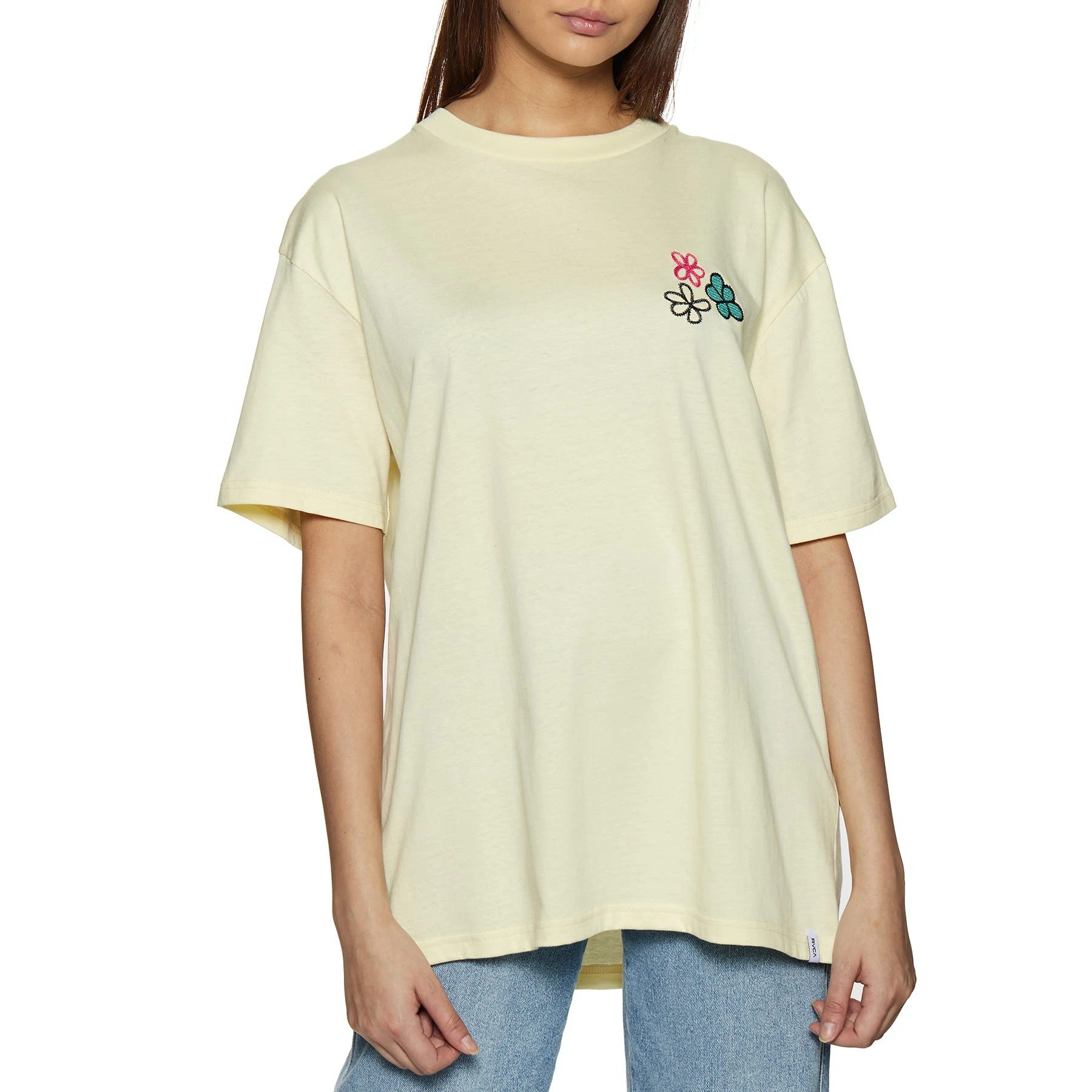 RVCA Oblow Patch Womens Short Sleeve T-Shirt - Image 2