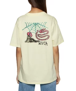 RVCA Oblow Patch Womens Short Sleeve T-Shirt
