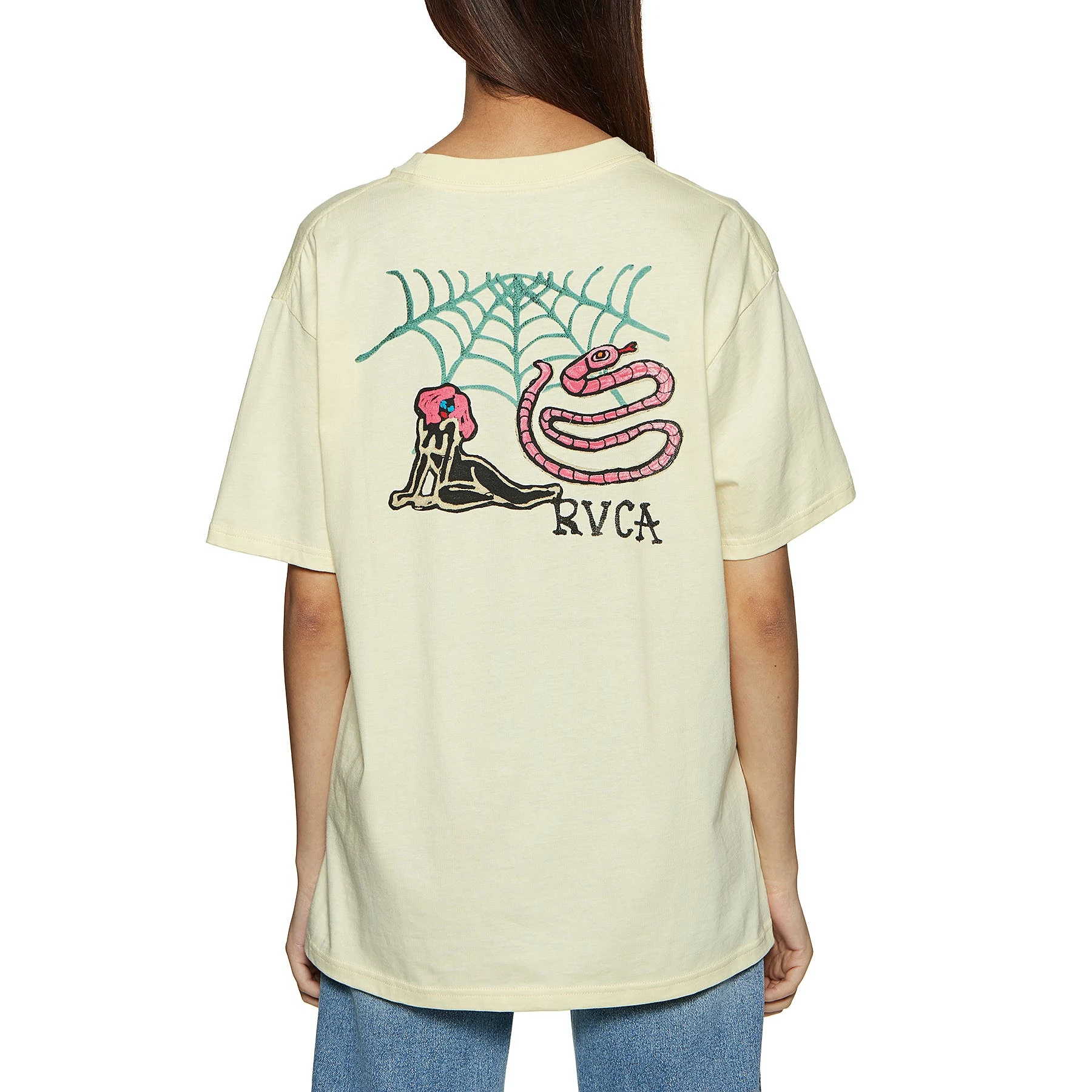 RVCA Oblow Patch Womens Short Sleeve T-Shirt