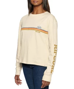 Rip Curl Melting Waves Womens Long Sleeve T-Shirt