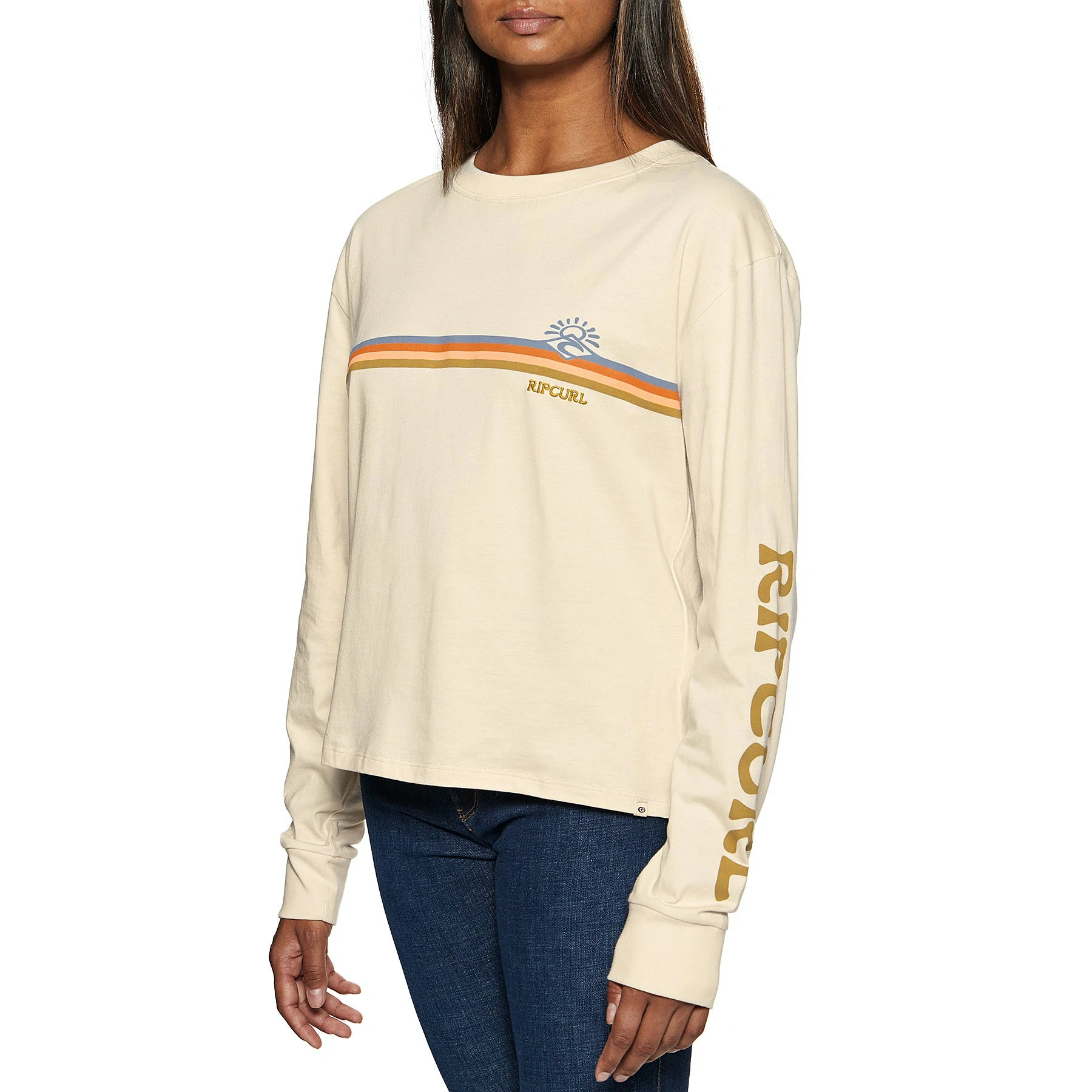 Rip Curl Melting Waves Womens Long Sleeve T-Shirt