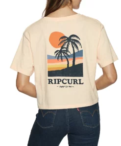 Rip Curl Tropic Sun Crop Womens Short Sleeve T-Shirt