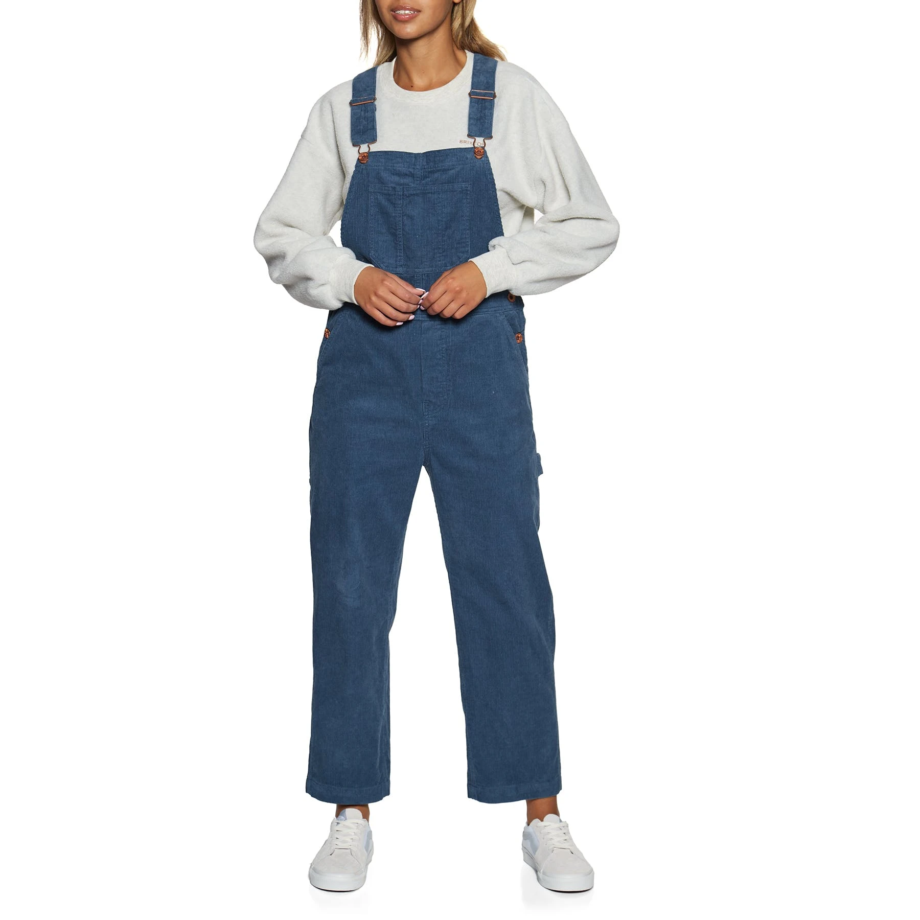 Brixton Christina Crop Overall Womens Dungarees - Image 2