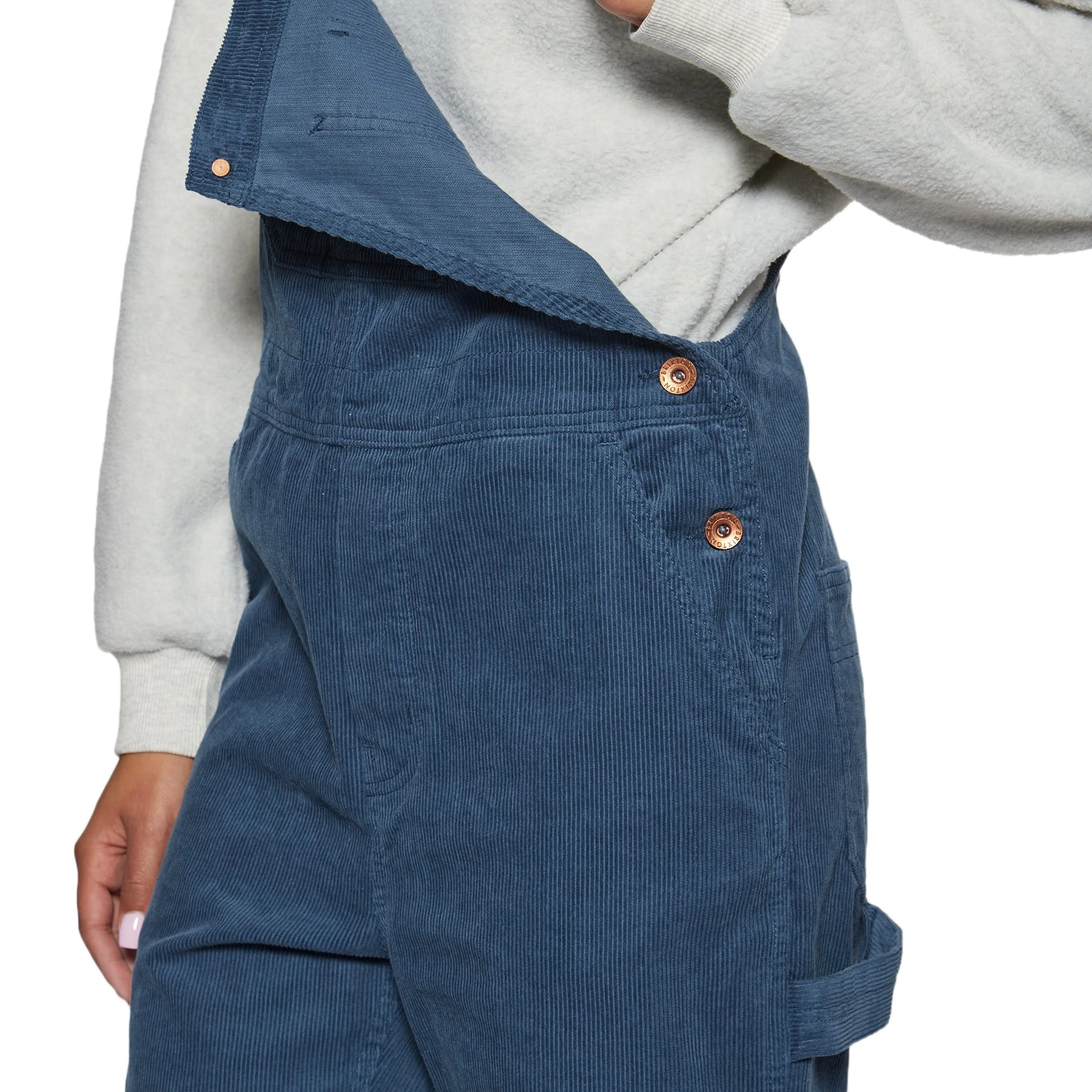 Brixton Christina Crop Overall Womens Dungarees - Image 4