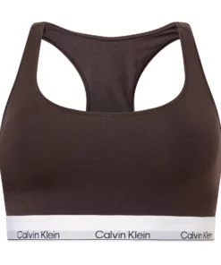 Calvin Klein Modern Cotton Natural Unlined Bralette Plus Size Bra