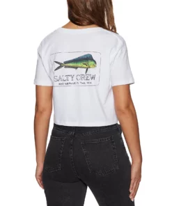 Salty Crew El Dorado Crop Womens Short Sleeve T-Shirt