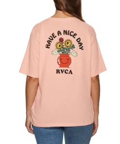 RVCA Nice Day Womens Short Sleeve T-Shirt