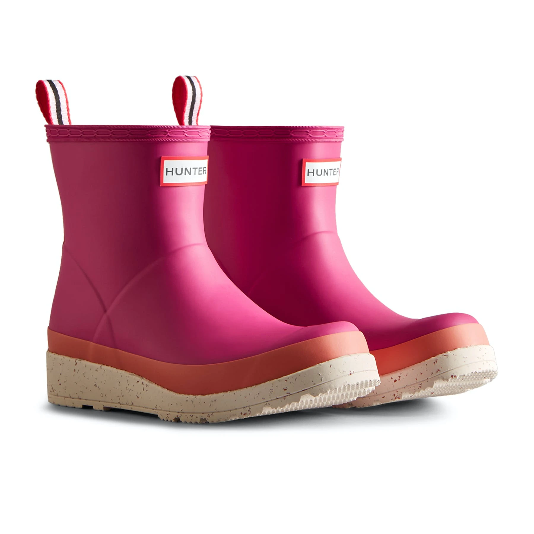 Hunter Play Short Speckle Sole Womens Wellies