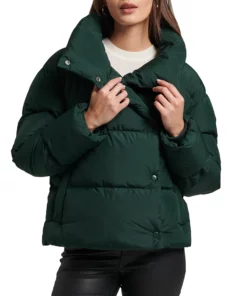 Superdry Studios Short Duvet Womens Jacket