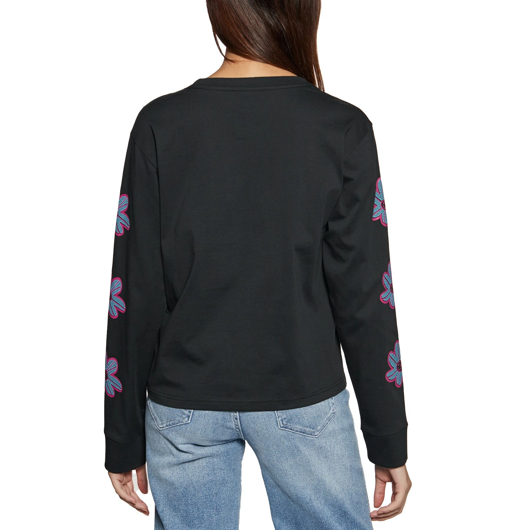 RVCA Happy Daisy Womens Long Sleeve T-Shirt - Image 2