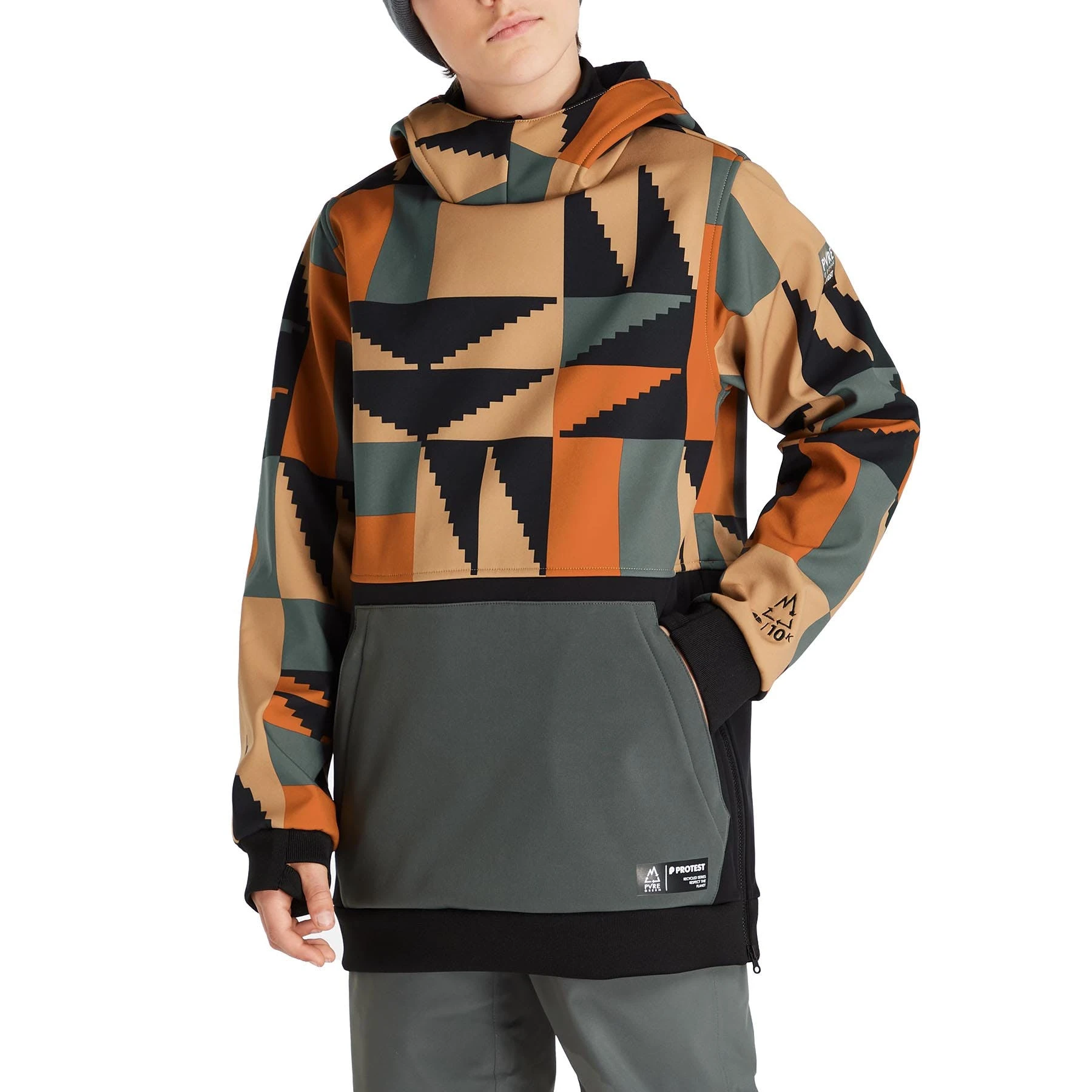 Protest Cleytons Jr Anorak Boys Pullover Hoodie - Image 5