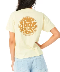Rip Curl Wettie Icon Relaxed Womens Short Sleeve T-Shirt