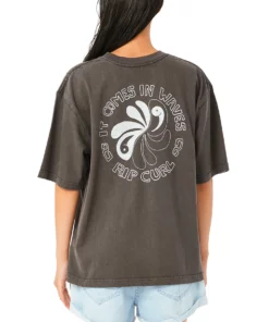 Rip Curl Wave Maker Heritage Womens Short Sleeve T-Shirt