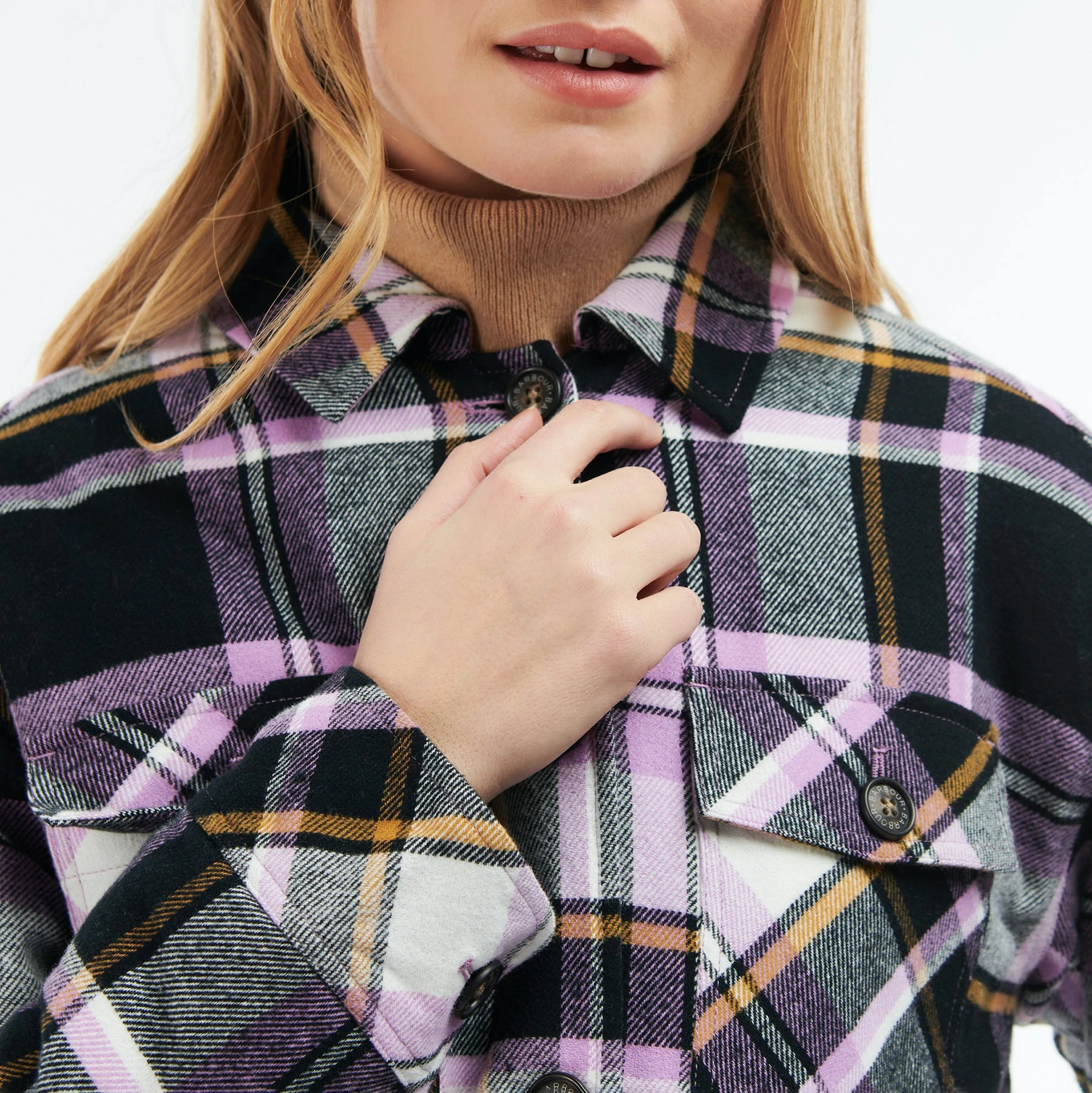 Barbour Fairbarn Womens Overshirt - Image 3