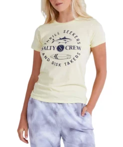 Salty Crew Flip Flop Classic Womens Short Sleeve T-Shirt
