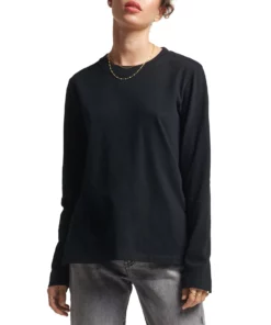 Superdry Vintage Logo Embroidered Womens Long Sleeve T-Shirt