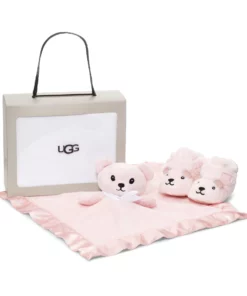 UGG I Bixbee And Lovey Bear Stuffie Baby Gift Set