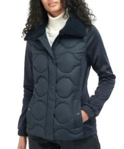 Barbour Eldoris Quilted Sweat Womens Jacket