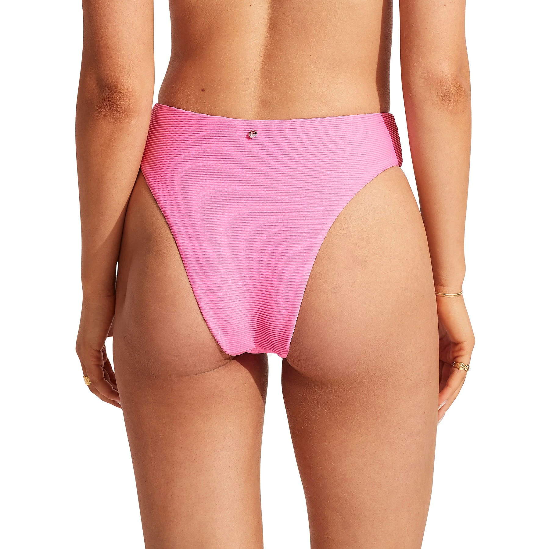 Seafolly Essentials High Rise Womens Bikini Bottoms - Image 2