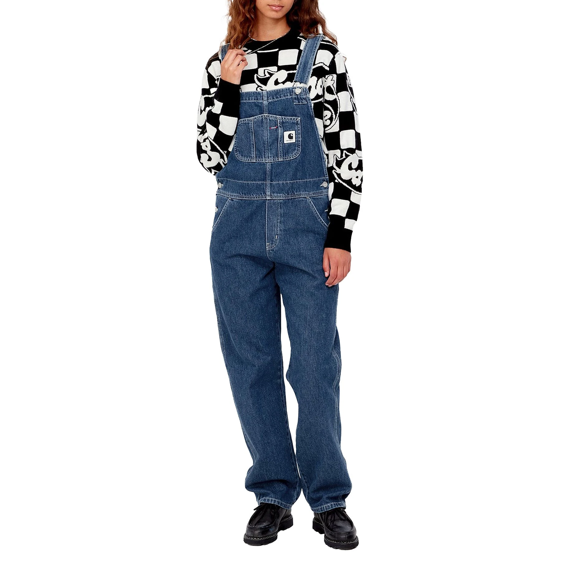 Carhartt WIP Carhartt Bib Overall Straight Womens Dungarees - Image 3