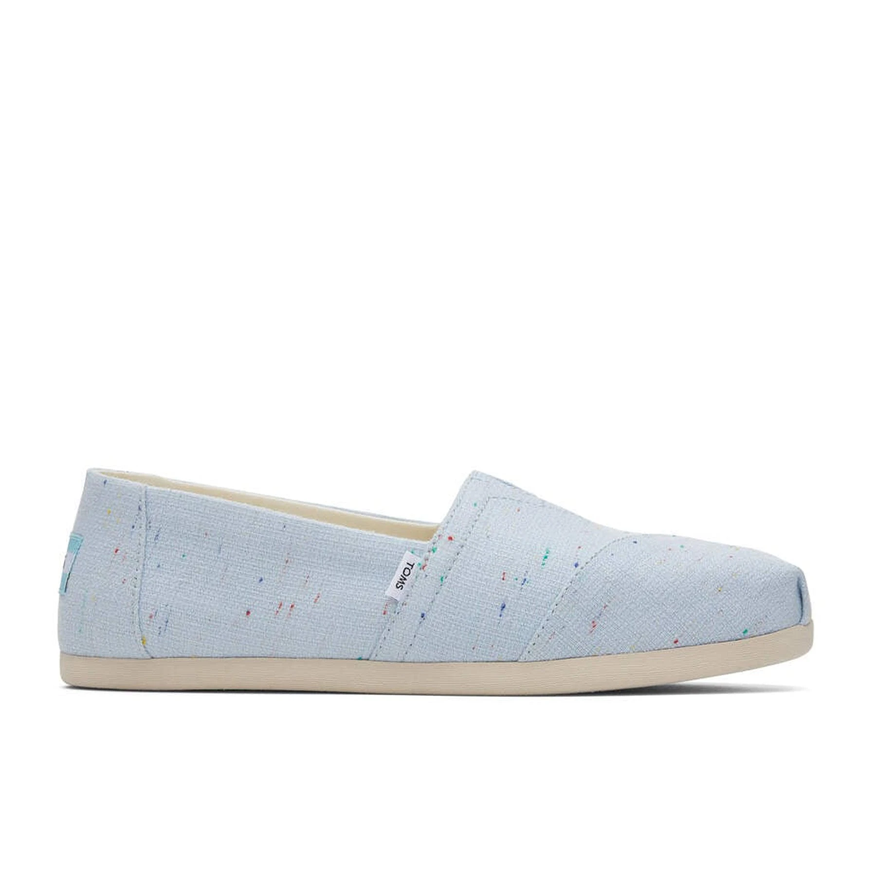 Toms Recycled Cotton Alpargata Womens Slip On Shoes